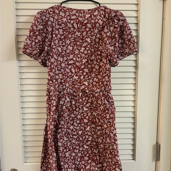 Madewell Floral Wrap Dress - Picture 4 of 5